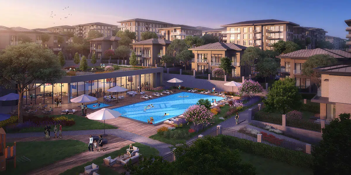 Mega project compound in Istanbul's most sought after district