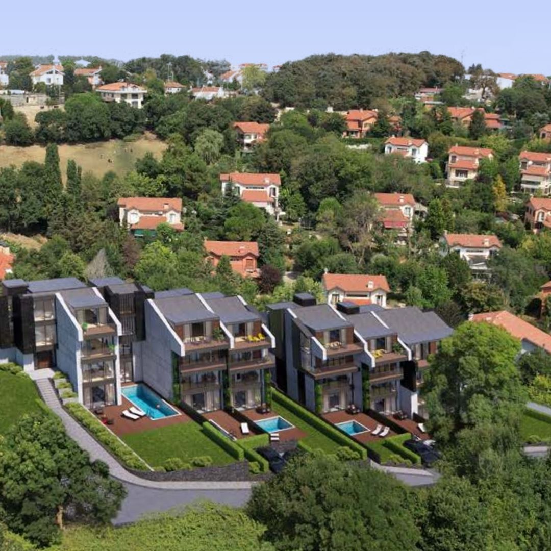 Unique villas for sale in elite Zekeriyakoy