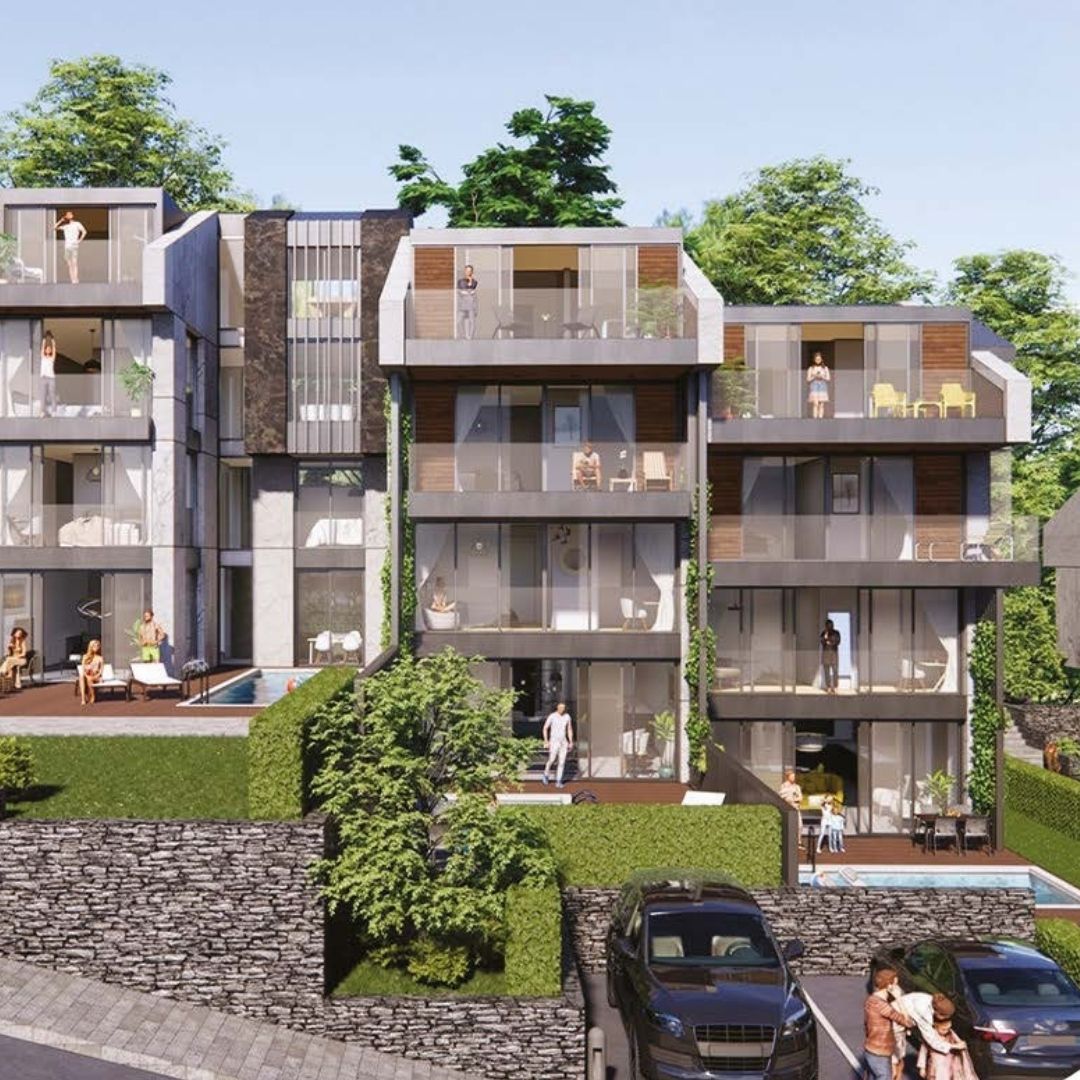 Unique villas for sale in elite Zekeriyakoy