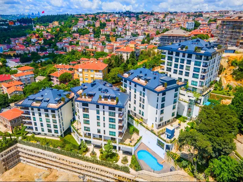 Uskudar Bosphorous view compound in Historic Cengelkoy