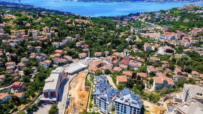 Uskudar Bosporus-Blick Anlage im historischen Cengelkoy