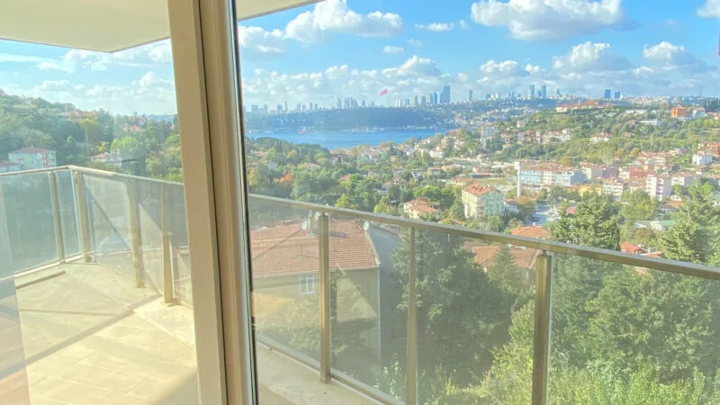 Uskudar Bosporus-Blick Anlage im historischen Cengelkoy