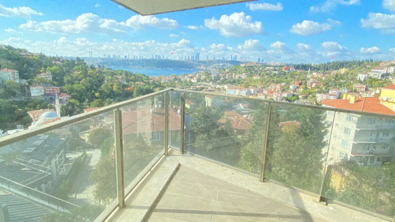 Uskudar Bosporus-Blick Anlage im historischen Cengelkoy