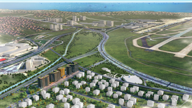 Investment apartments in low rise compound in Kucukcekmece