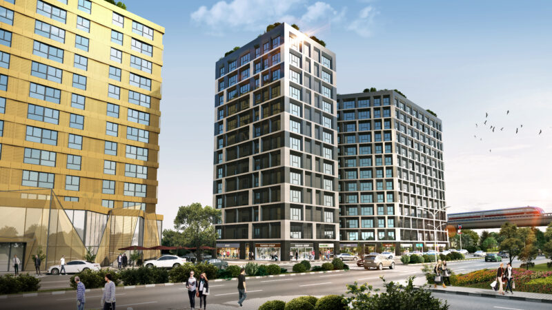 Investment apartments in low rise compound in Kucukcekmece