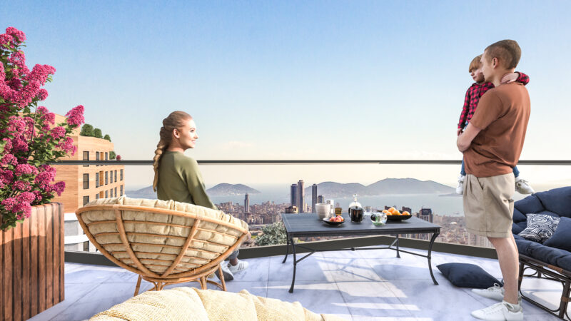 Investment apartments in rapidly growing Kartal