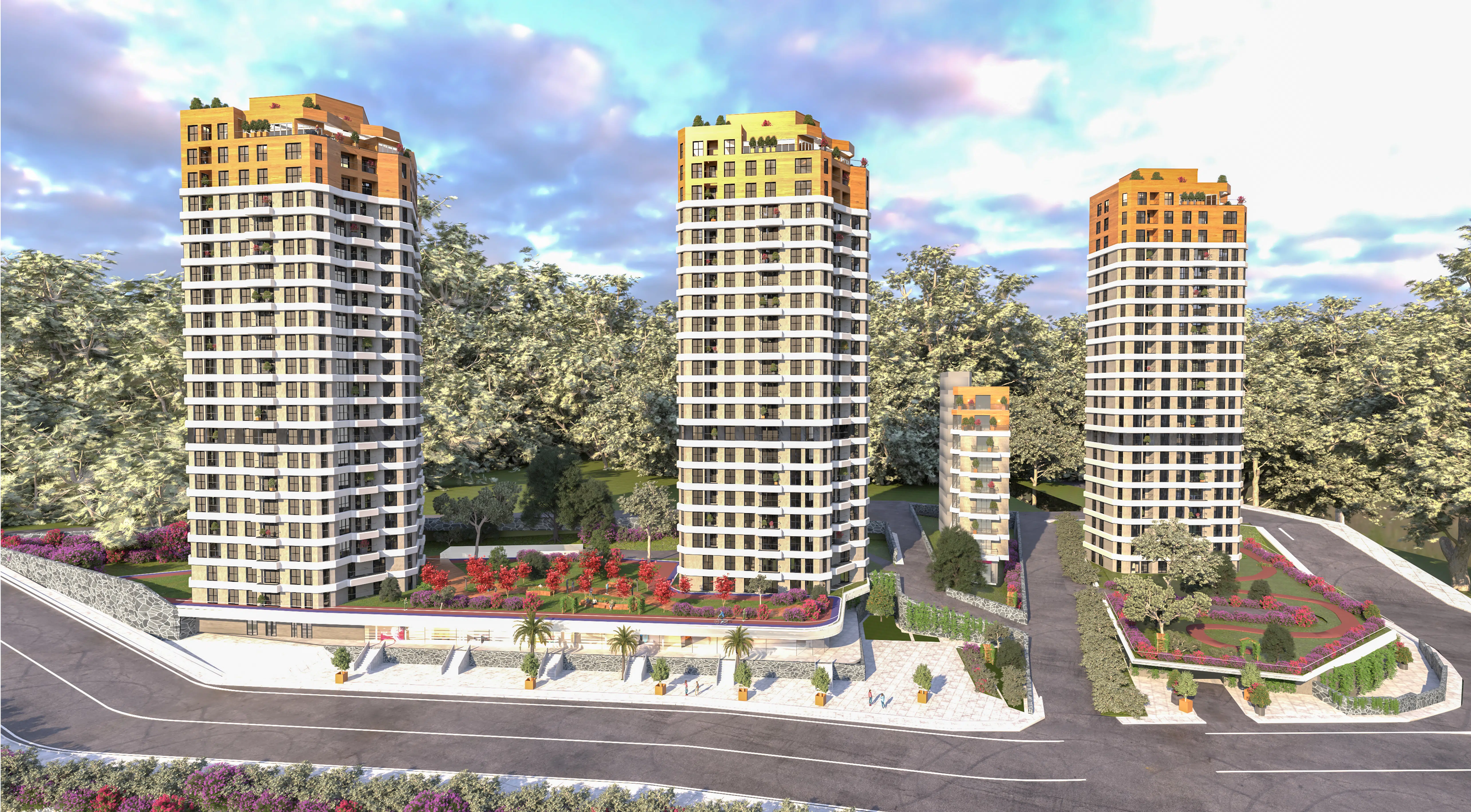 Investment apartments in rapidly growing Kartal