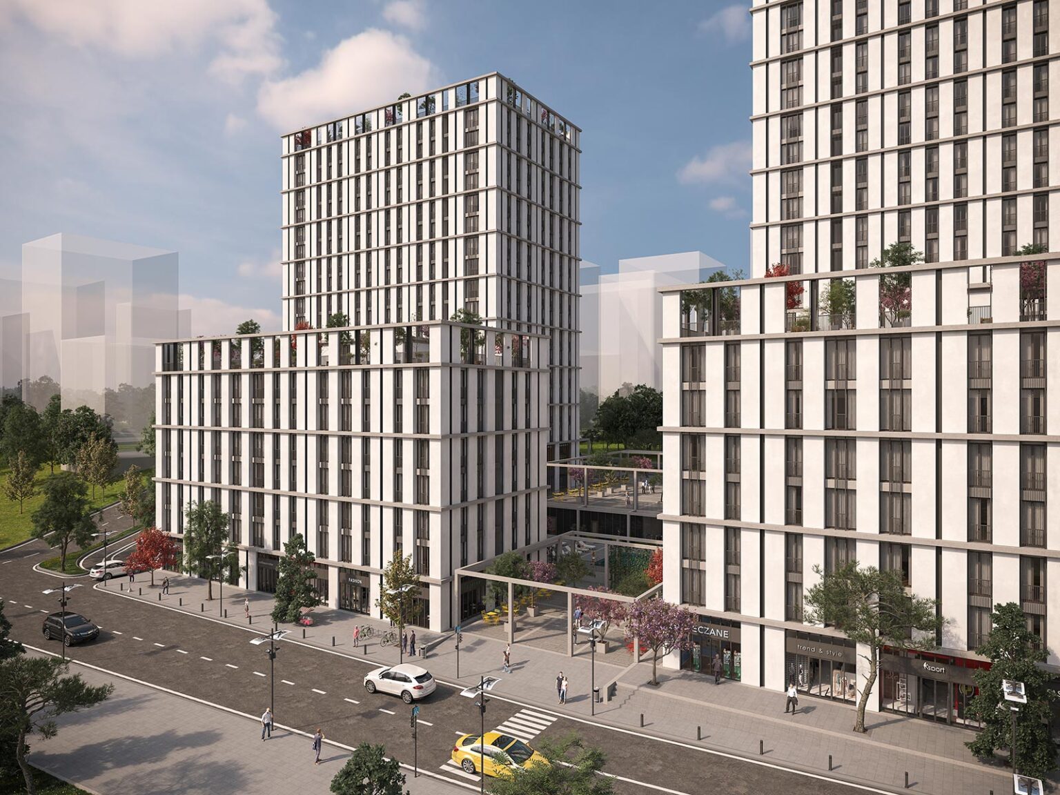 Investment apartments near Istanbul's new financial district