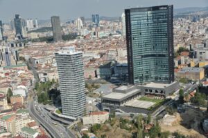 Residence apartments in Bomonti skyscraper