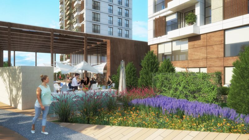 Unique twin towers on the coast with full sea and Island views