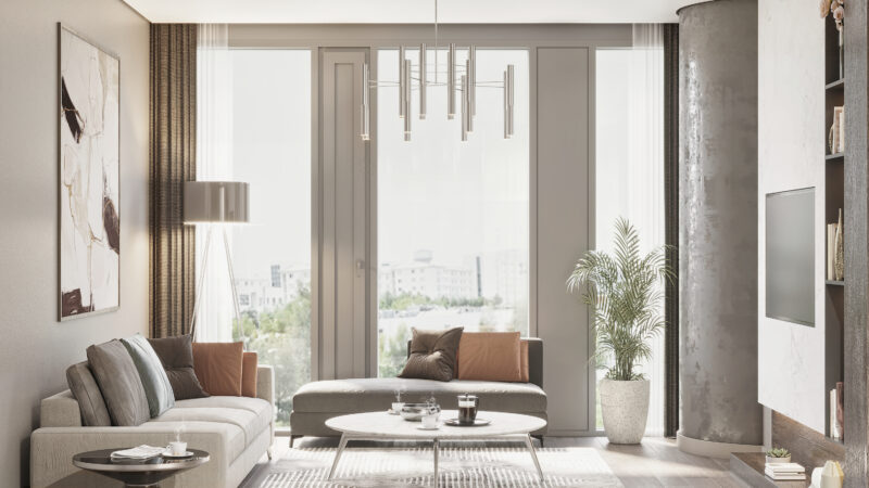 Kagithane investment apartments for sale interiors one bed