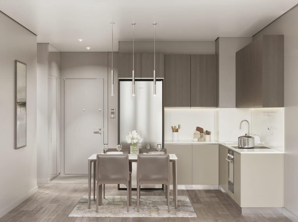 Kagithane investment apartments for sale interiors one bed