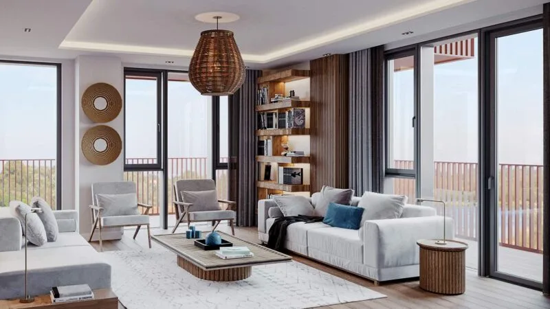 Lake view residence apartments in Kucukcekmece Istanbul (8)