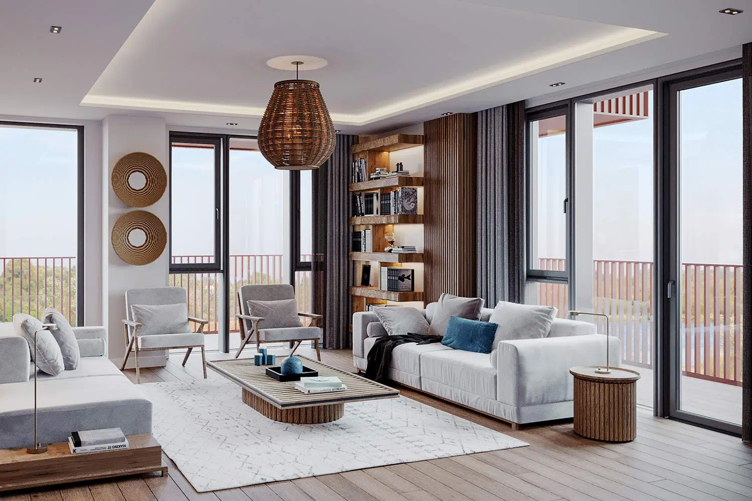 Lake view residence apartments in Kucukcekmece Istanbul (8)