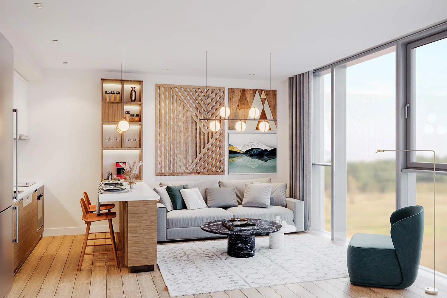 Lake view residence apartments in Kucukcekmece Istanbul (8)