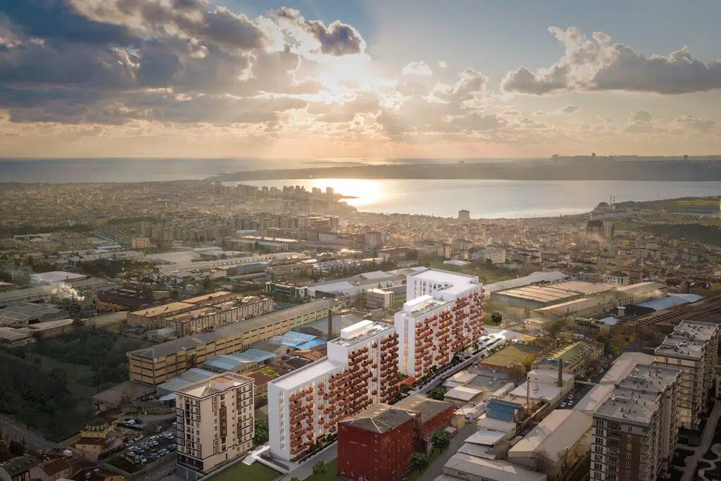 Lake view residence in middle class Atakent