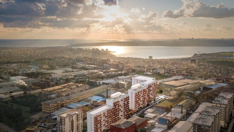 Lake view residence in middle class Atakent