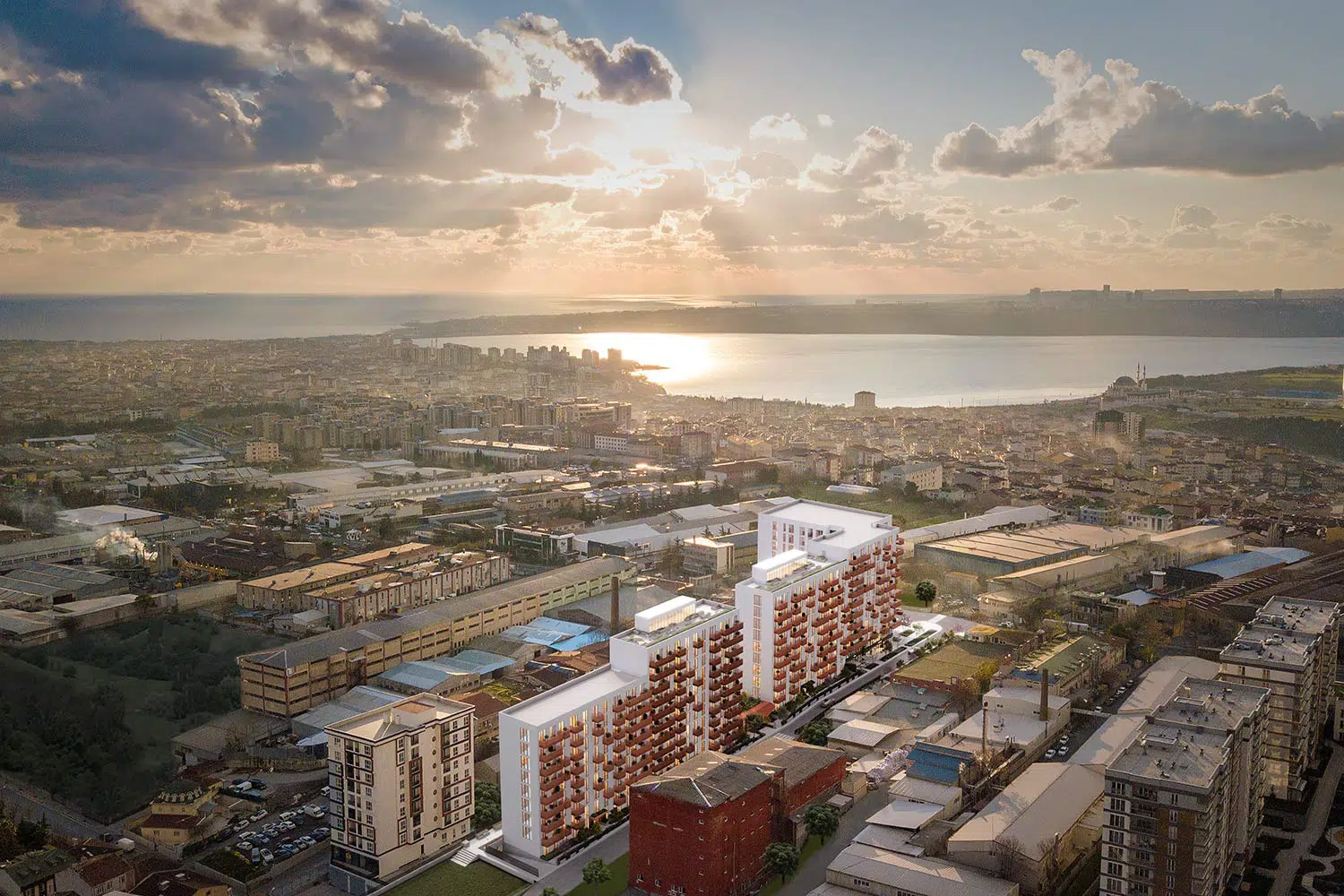Lake view residence apartments in Kucukcekmece Istanbul (8)