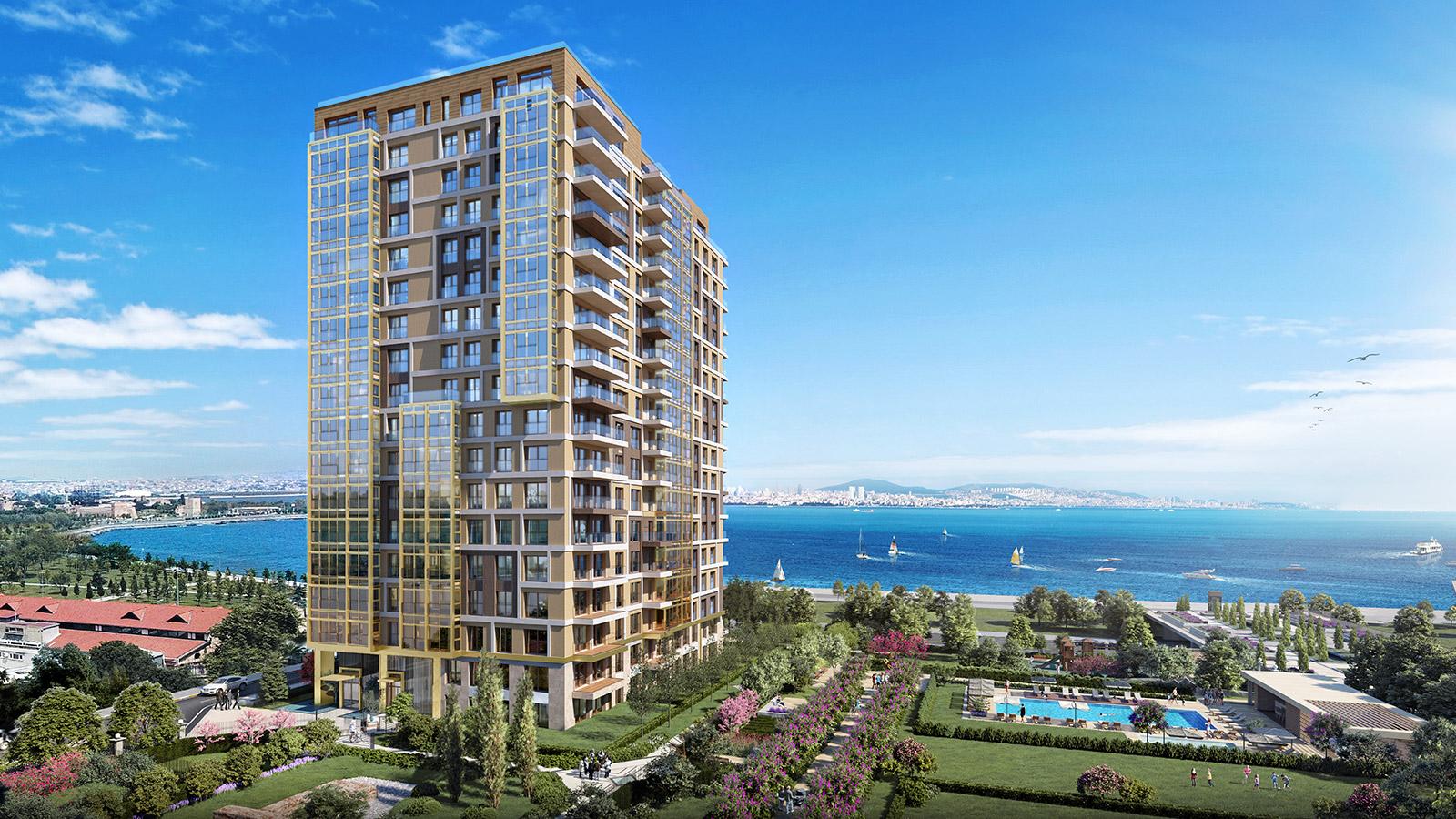 Fendi Istanbul building with full sea views