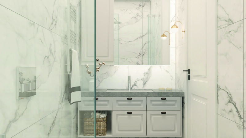 Townhouses in green Bahcesehir