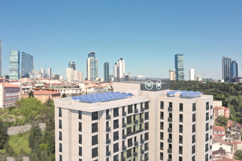 Investment apartments in the business district of Levent