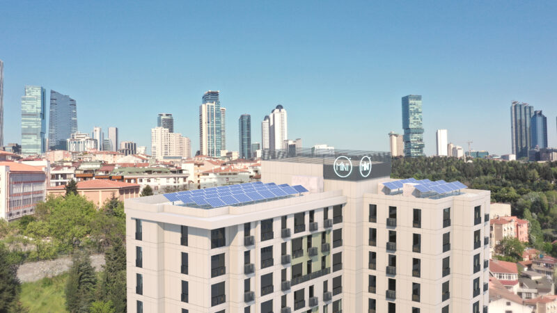 Investment apartments in the business district of Levent