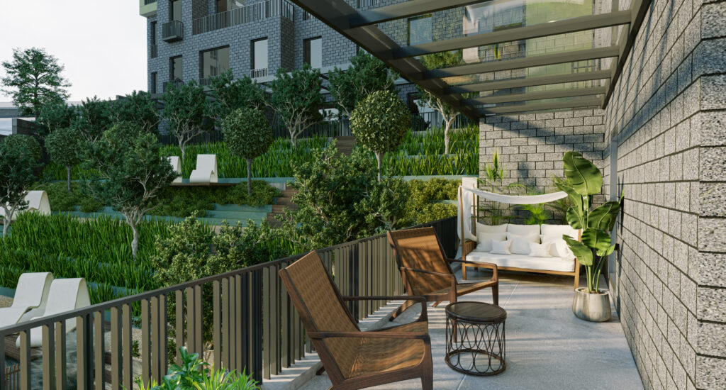 Investment apartments in the business district of Levent