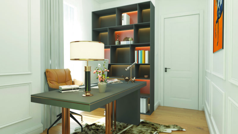 Townhouses in green Bahcesehir