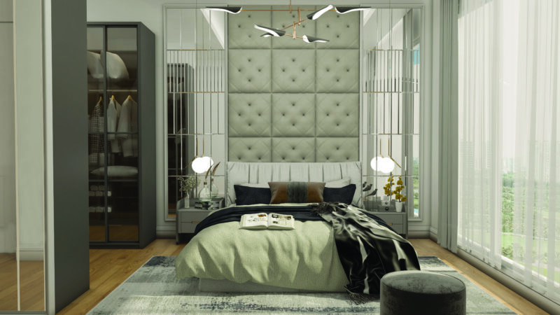 Townhouses in green Bahcesehir