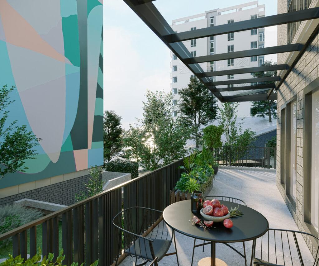 Investment apartments in the business district of Levent