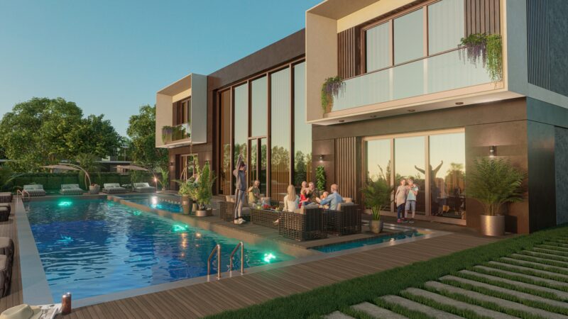 Huge villa compound in the "Tuscany" of Istanbul