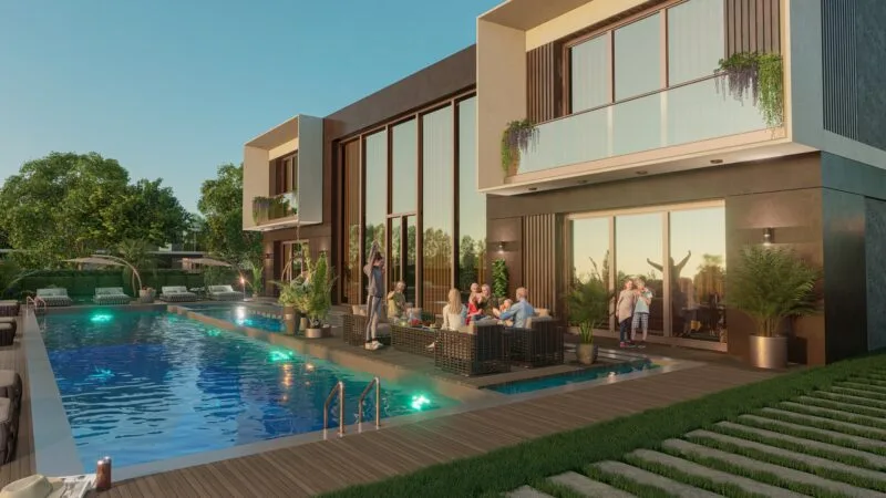 Huge villa compound in the "Tuscany" of Istanbul