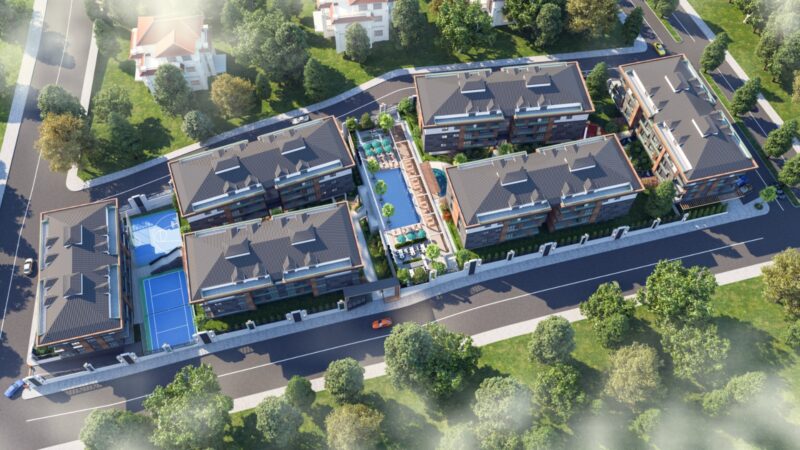 Vacation homes near the West Istanbul marina