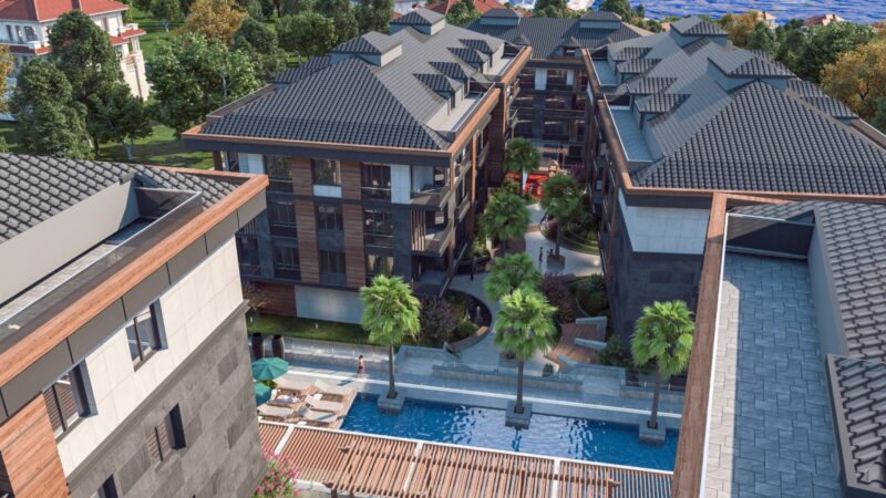 Vacation homes near the West Istanbul marina