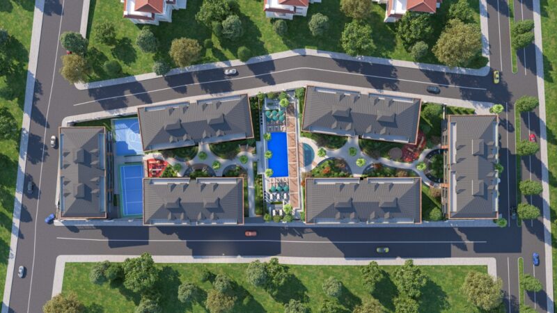 Vacation homes near the West Istanbul marina