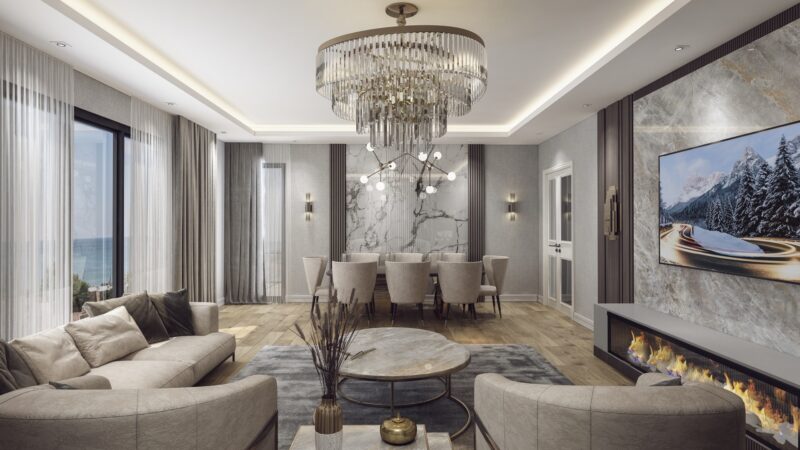 Vacation homes near the West Istanbul marina