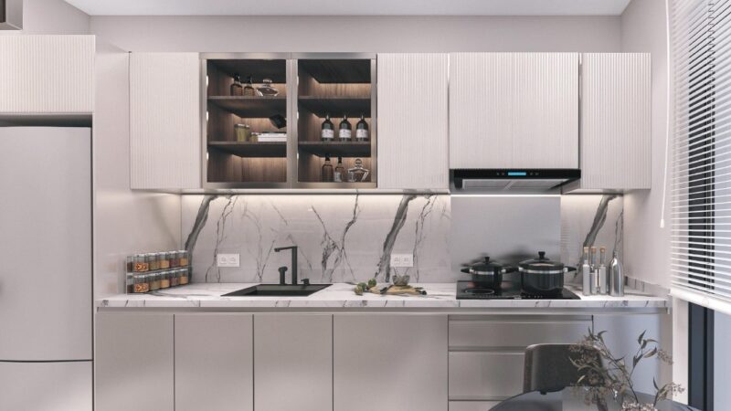 Apartments in the popular West Istanbul Marina zone