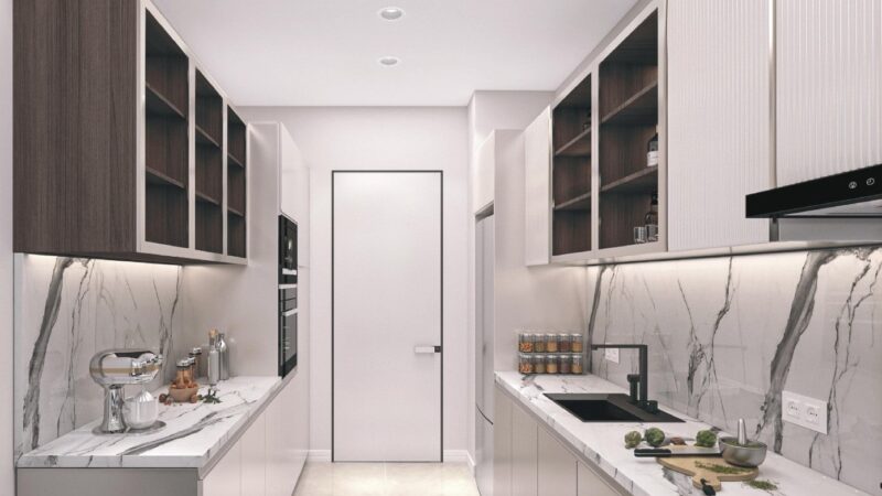 Apartments in the popular West Istanbul Marina zone