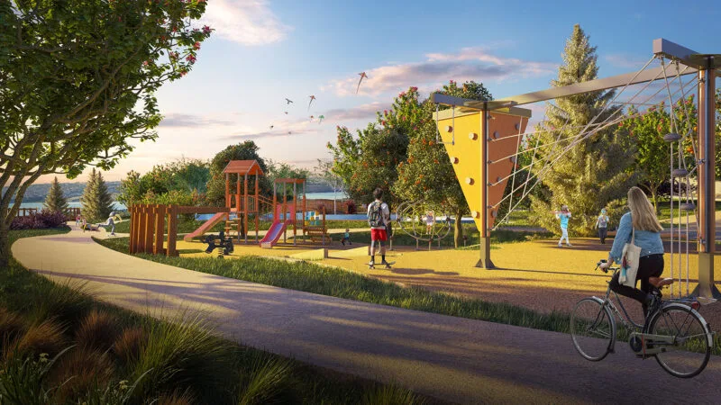 Luxury lake view villas in the Tuscany of Istanbul