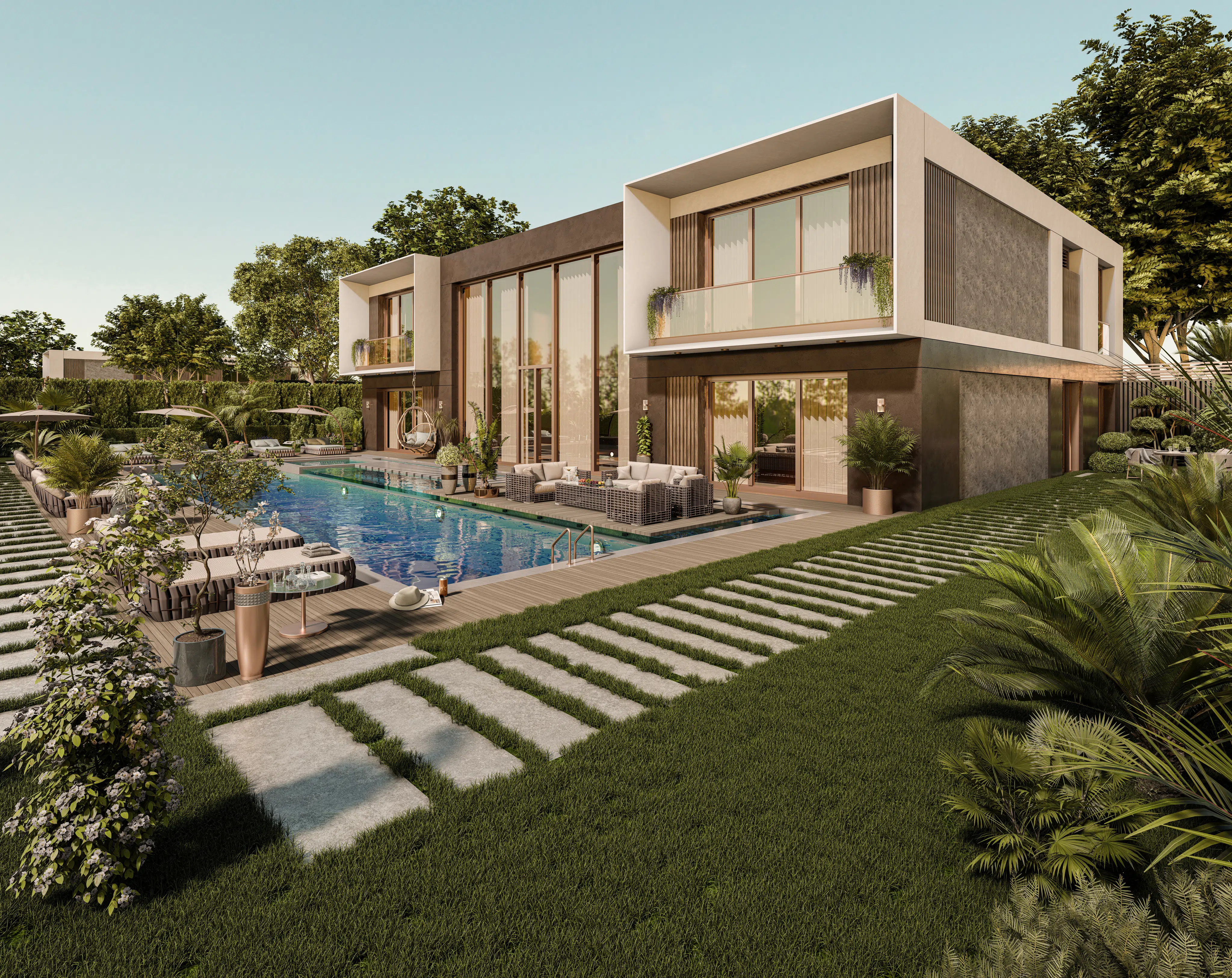 Huge villa compound in the "Tuscany" of Istanbul