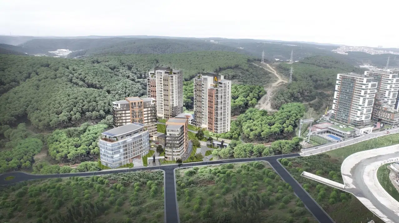 Istanbul's favourite complex with huge mall in the forests