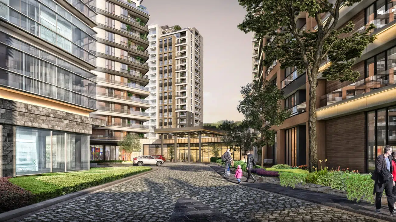 Istanbul's favourite complex with huge mall in the forests
