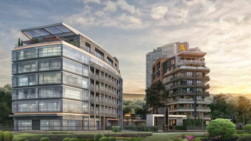 Istanbul’s favourite complex with huge mall in the forests