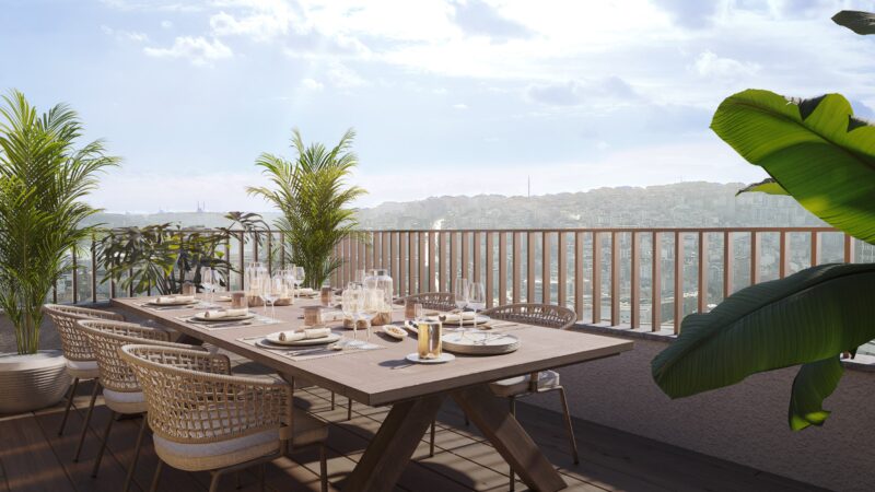 New off plan project in Eyup with Golden Horn views