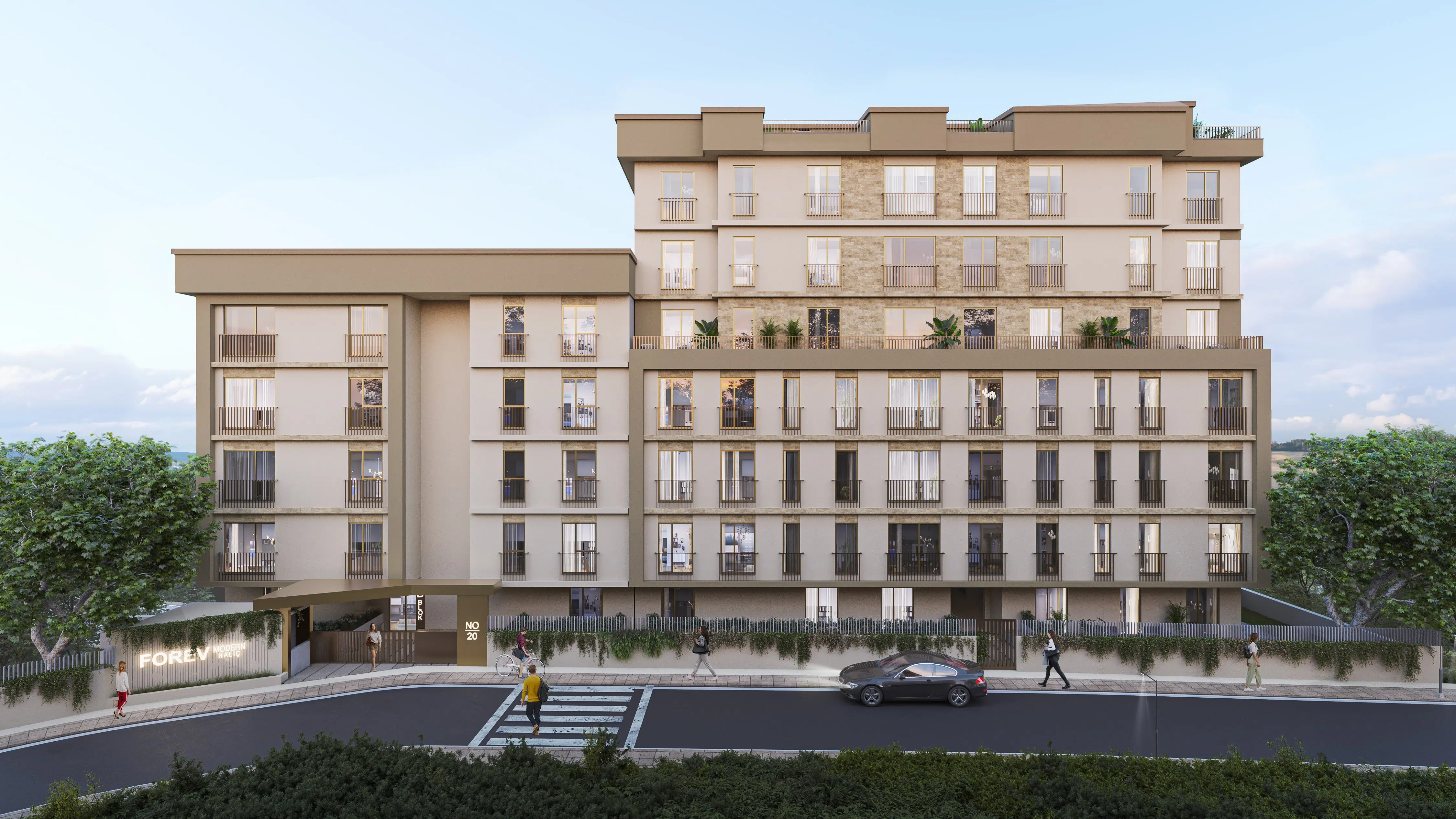 Apartments in Eyup with Golden Horn views