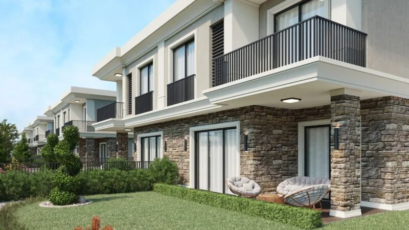 Peaceful villa compound in the hills of Bahcesehir