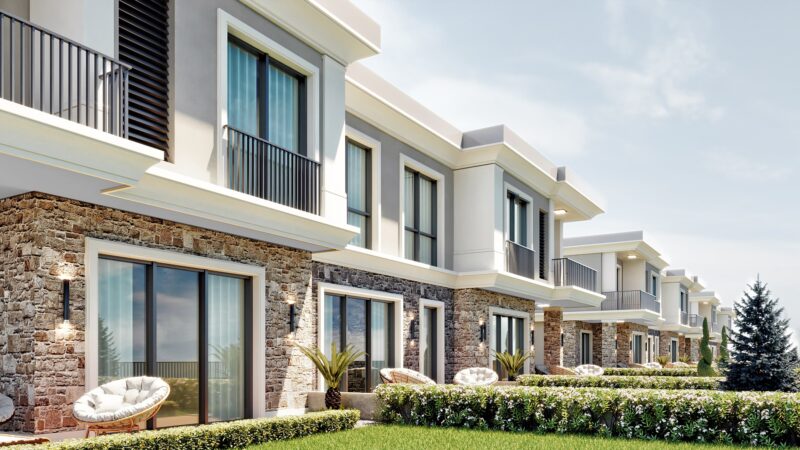 Peaceful villa compound in the hills of Bahcesehir