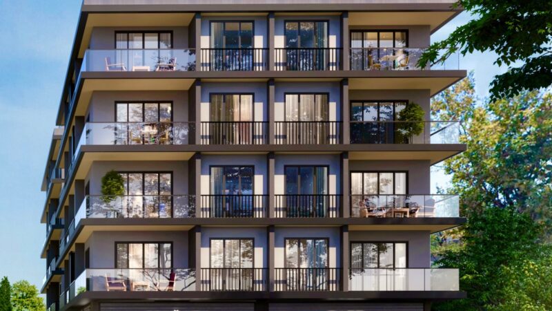 Investment apartments in regenerating Kagithane