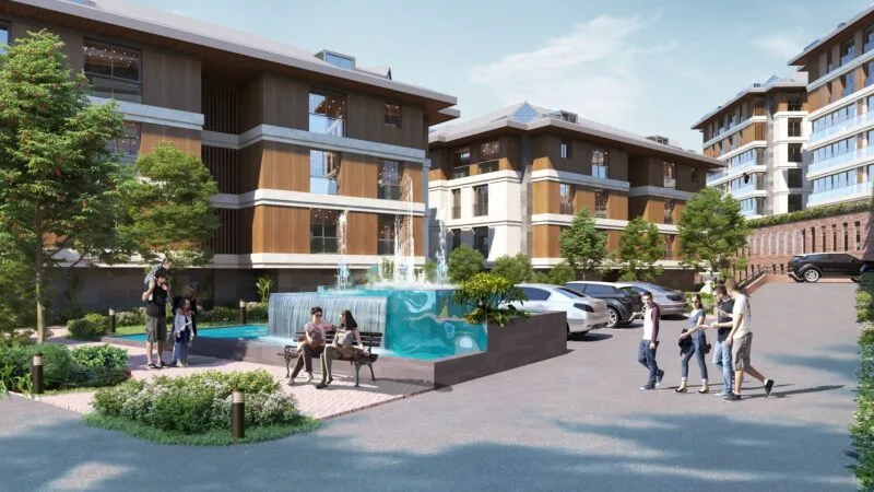 Bosphorus family apartments atop the historic Camlica hill
