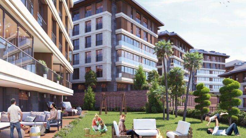 Bosphorus family apartments atop the historic Camlica hill